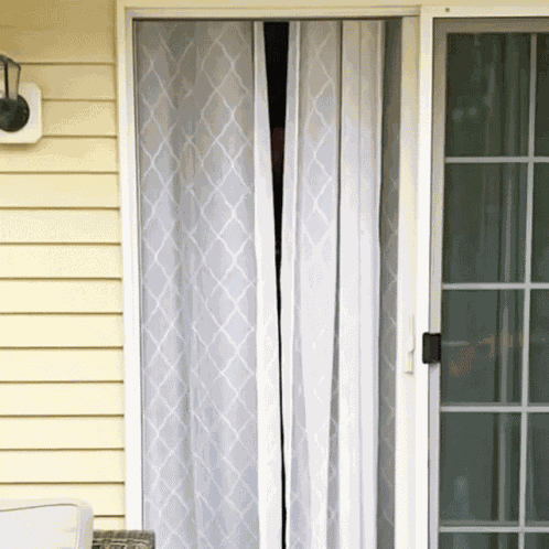 Floating Through The Curtains Daniel Labelle GIF