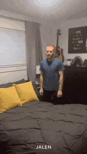 Flop On Bed Tired GIF