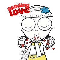 Flora Flora Makes Me Smile Sticker