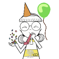 Flora Flora Makes Me Smile Sticker