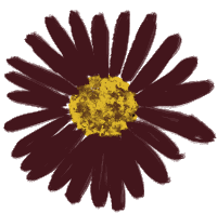 Floral Flower Sticker