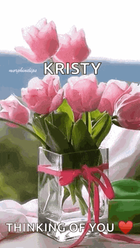 Floral Pink Flowers GIF