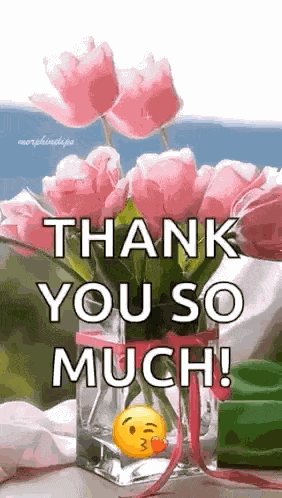 Floral Pink Flowers GIF