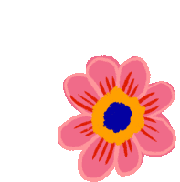 Flower Pink Sticker