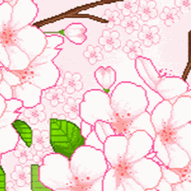 Flowers Cherry GIF