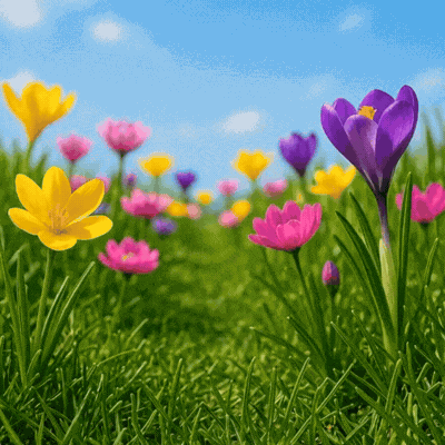 Flowers Crocus GIF