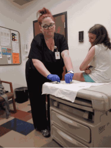 Flu Shot Nurse GIF