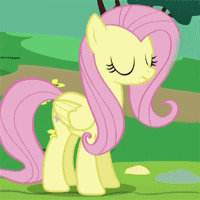 Fluttershy Yay GIF