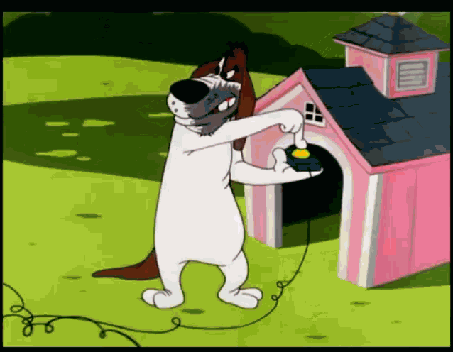 Foghorn Leghorn Explosion GIF