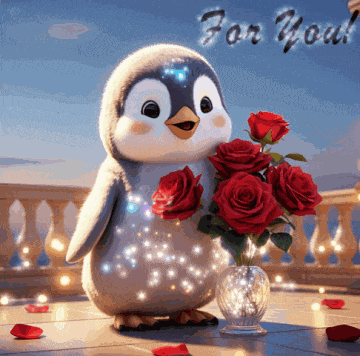 For You Penguin GIF