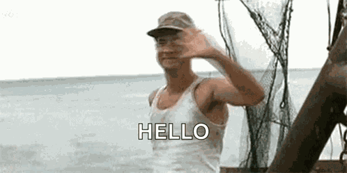 Forest Gump Wave GIF