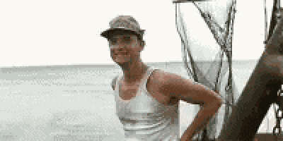 Forrest Gump Wave GIF