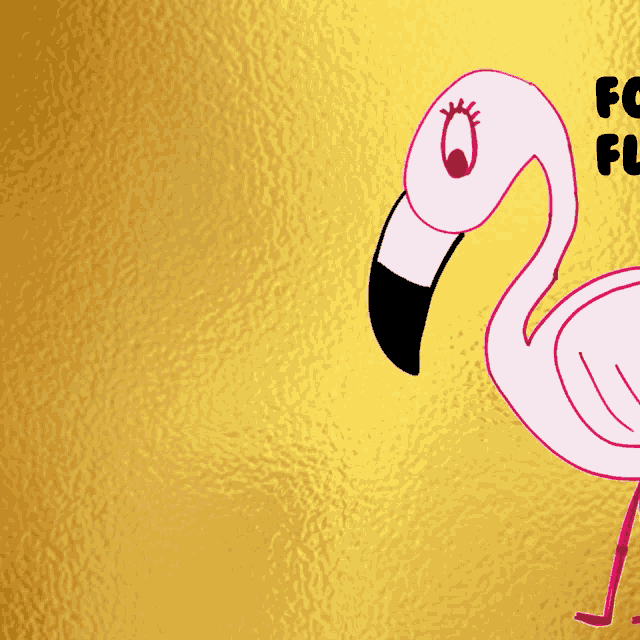 Forthright Flamingo Veefriends GIF