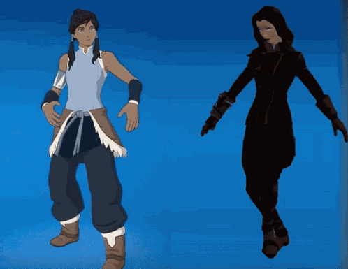 Fortnite Korra Fortnite Asami GIF