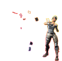 Fortnite Make It Rain Sticker