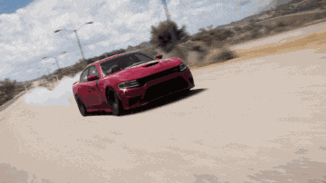 Forza Horizon 5 Dodge Charger Srt Hellcat GIF