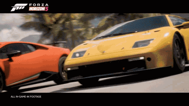 Forza Horizon5 Lamborghini GIF