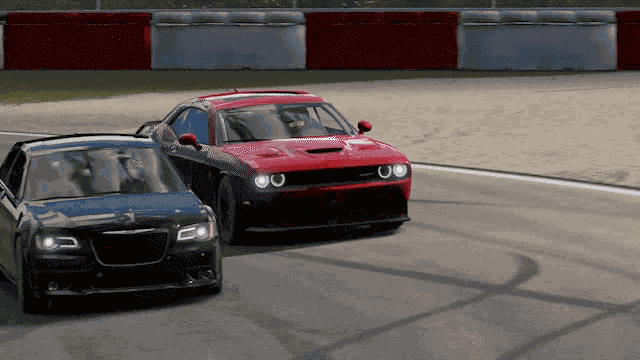 Forza Motorsport7 Dodge Challenger GIF
