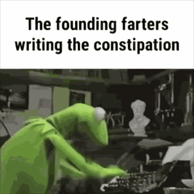 Founding Fathers Constipation GIF