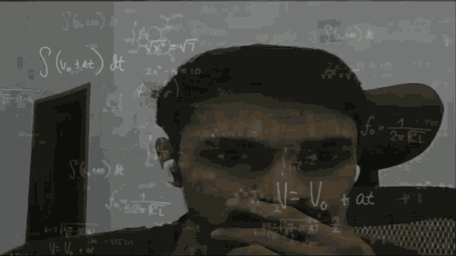 Fouz Confused Math GIF