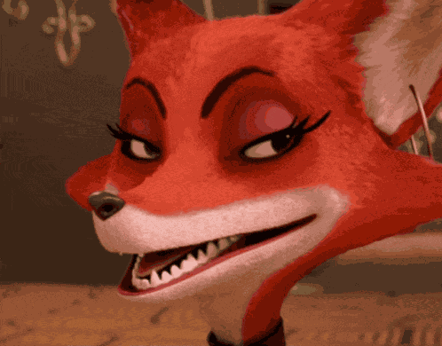 Fox Cartoon GIF