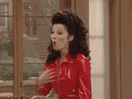 Fran Is Shocked GIF