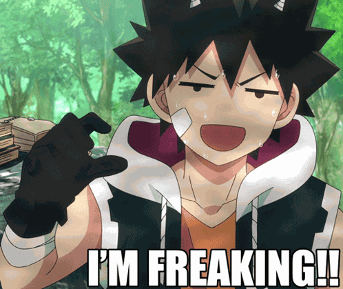 Freaking Out Panic GIF