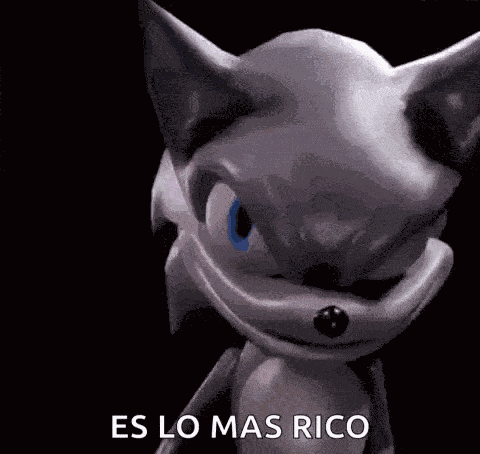 Freaky Sonic Rubbing Hands GIF