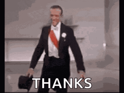 Fred Astaire Bow GIF
