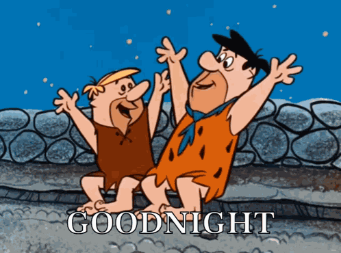 Fred Flintstone Barney Rubble GIF