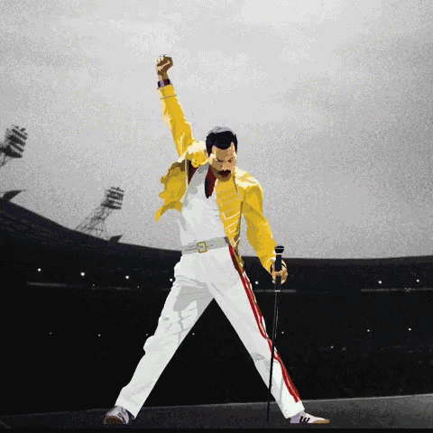 Freddie Mercury Queen GIF