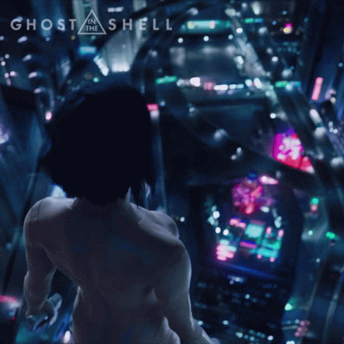 Free Fall Scarlett Johansson GIF