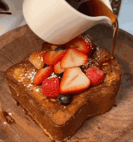 French Toast Breakfast GIF