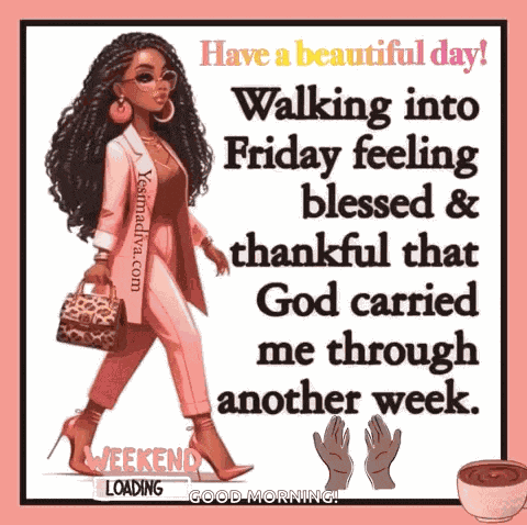 Friday Blessings And Prayers Quotes GIF