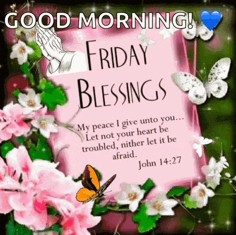 Friday Blessings And Prayers Quotes GIF
