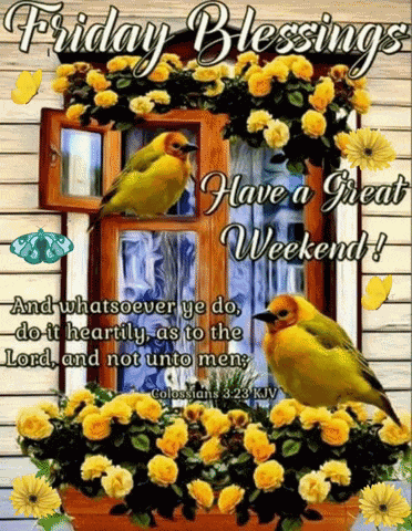 Friday Blessings And Prayers Quotes GIF