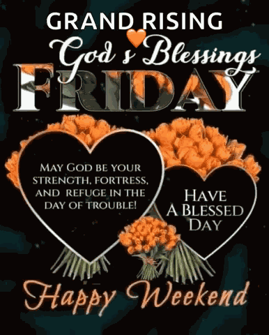 Friday Blessings And Prayers Quotes GIF