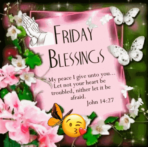 Friday Blessings And Prayers Quotes GIF