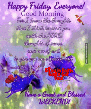 Friday Blessings And Prayers Quotes GIF