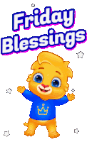 Friday Friday Blessings Sticker