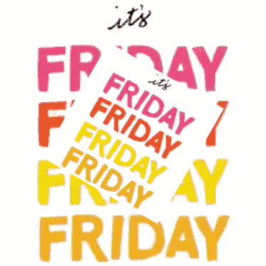 Friday Happy Friday GIF