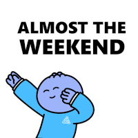 Friday Weekend Sticker