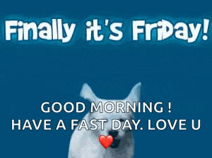 Friday Yay GIF
