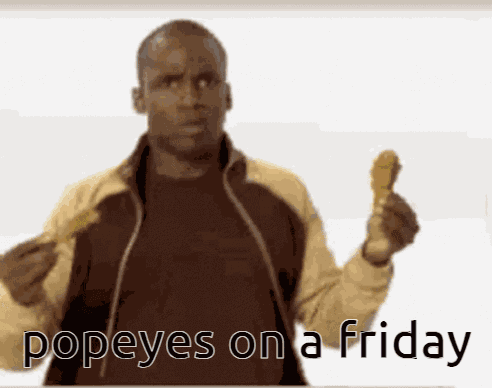 Fried Chicken Friday GIF