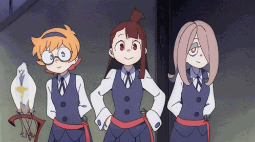 Friends Atsuko Kagari GIF