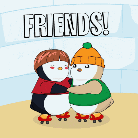 Friends Hug GIF