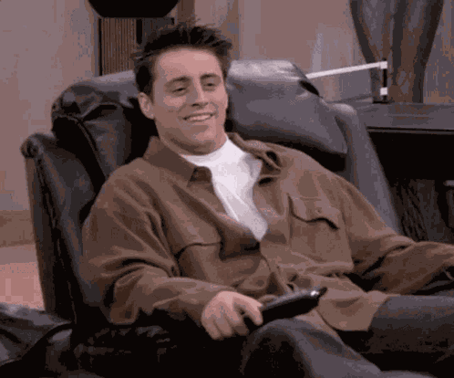 Friends Joey Tribbiani Alone GIF