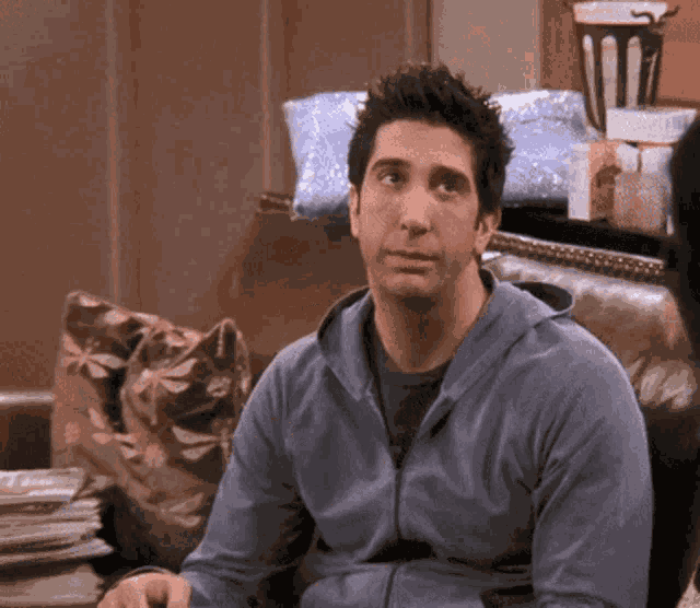 Friends Ross Geller GIF