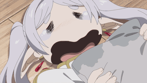 Frieren Crying Crying Frieren GIF