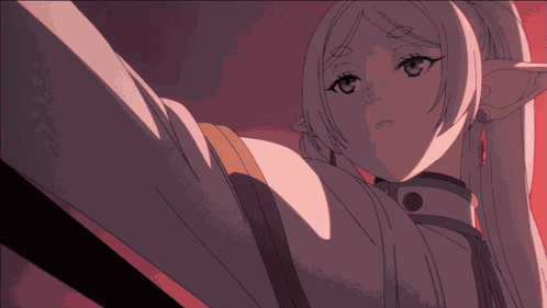 Frieren Frieren Look Up GIF